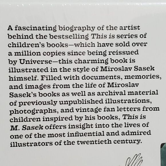 THIS IS M. SASEK: THE EXTRAORDINARY LIFE AND TRAVELS Olga Cerna & Pavel NEW - Picture 3 of 3